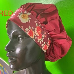 5-Satin Bonnet Night Caps lot